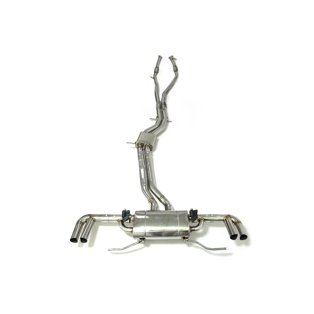 

Stainless Steel Exhaust System For Audi Q8 3.0T With Valve Exhaust System
