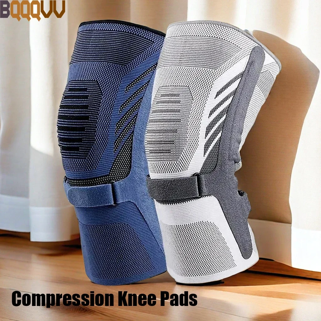 

1PC Sports Compression Knee Pads for Gym Men Women Pressurized Elastic Knee Support Fitness Volleyball Orthopedic Kneepad