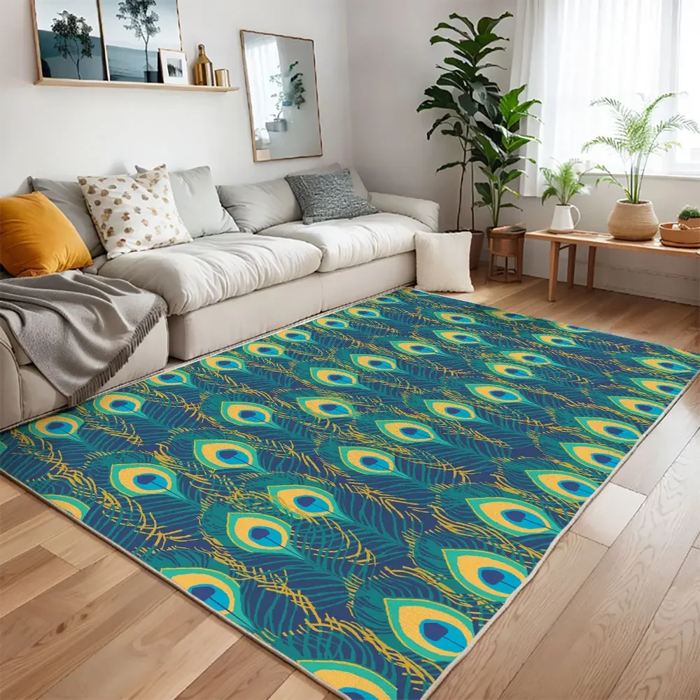 Shag Area Rug for Bedroom Living Room Non-Slip Soft Floor Mat view 5