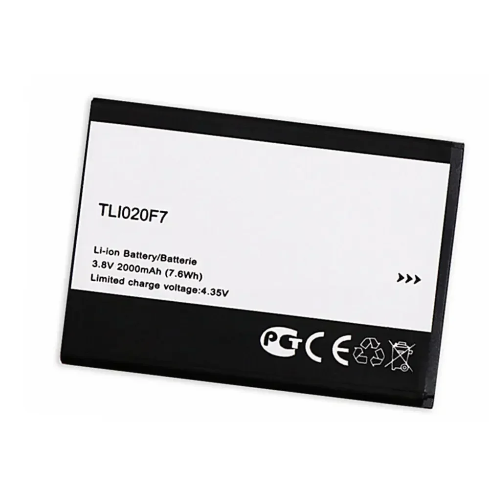 TLI020F7 2000mAh For Alcatel PIXI 4 5045D Pop 2 5042D C7 7040 7040D 7041 7041D J720 J720T J726 High quality Replacement Battery