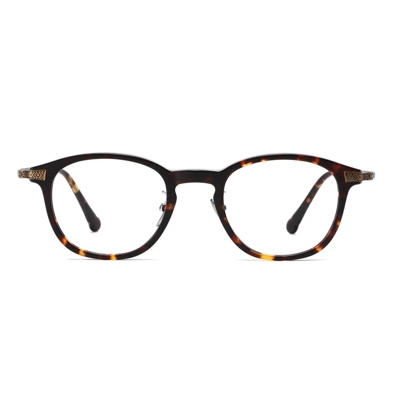 F.DRACON جديد إطار نظارات من التيتانيوم ريترو مربع للرجال والنساء إطار نظارات لوحة وصفة طبية بصرية fFrame N-401