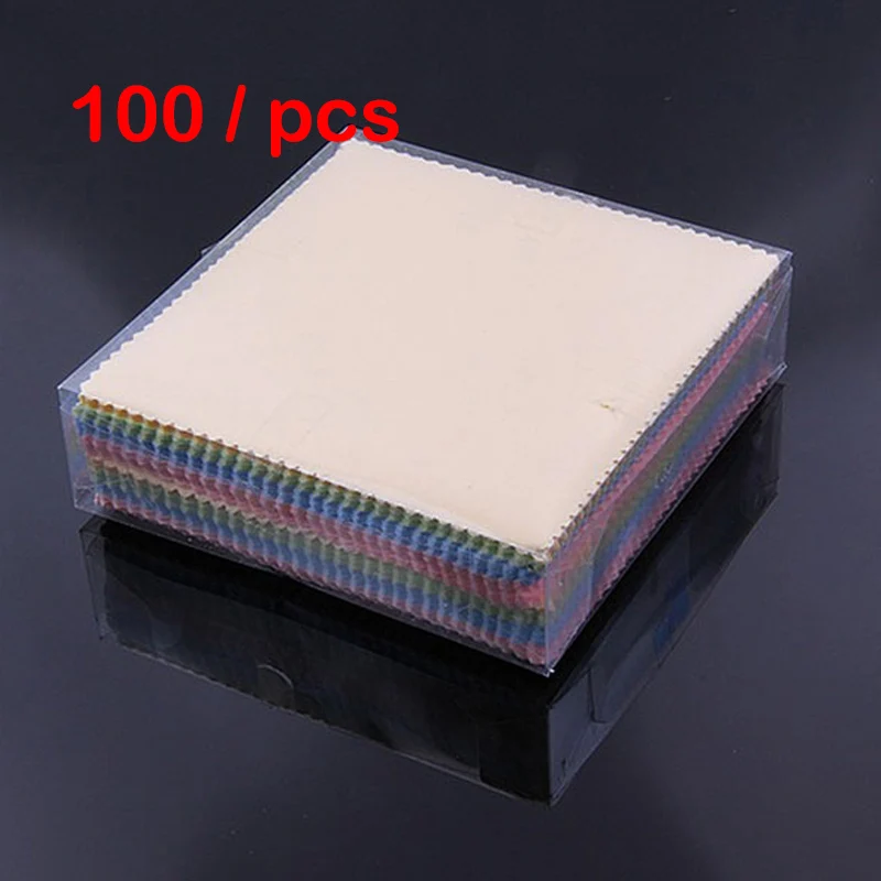 OEC CPO 20 teile/los Bunte Mikrofaser Sonnenbrille Brillen Reinigungstuch 13*13 cm Brillen Gläser Saubere Linse Tuch Zubehör 3