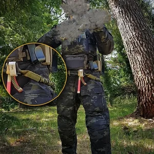 Tactical Quick Release Safety Rifle Sling, Lanyard -Riemen, Linienkletterseil, Airsoft -Schlinge Schutz für die Jagd im Freien 10 Hauptverkaufskettengewehr - №4