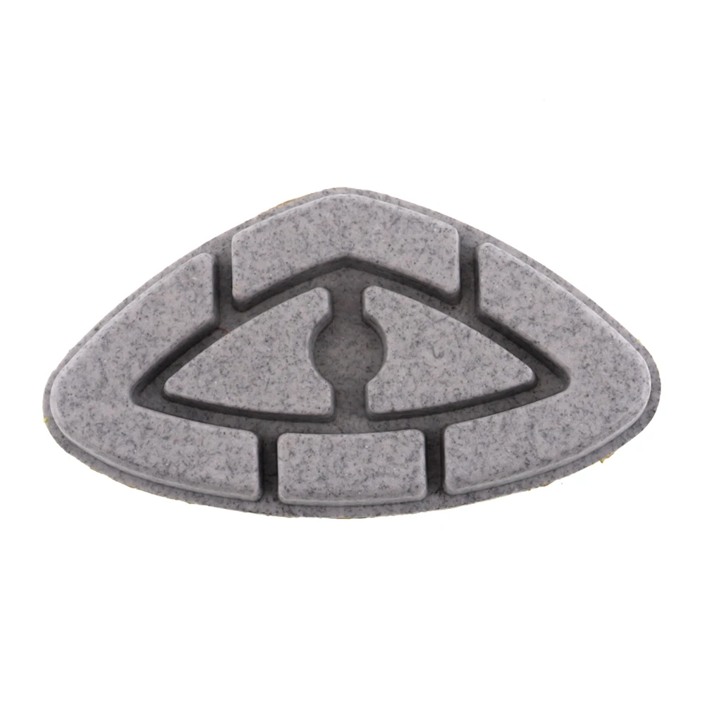 Imagem -04 - Diamante Triângulo Polimento Pads para Canto de Concreto Special-shaped Lixar Molhado Piso de Concreto e Pedra Pcs