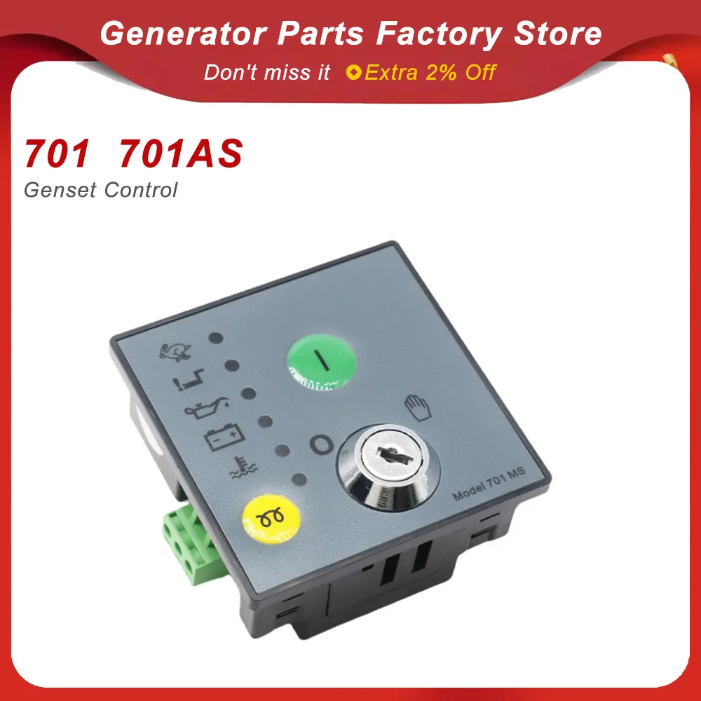 Genset Control 701MS Generator Controller Panel Module Controladores Deepsea Controller 701  701AS