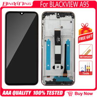 100% Original 6.5 inch For Blackview A95 Android 11 720*1600 LCD&Touch Screen Digitizer With Frame Display Module