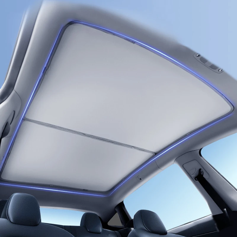 for Tesla Model Y L YL 2026 Roof Sunshade Glass Sunroof Shading Model Y Juniper Anti-UV Protection Cover M3 Highland Accessories view 2