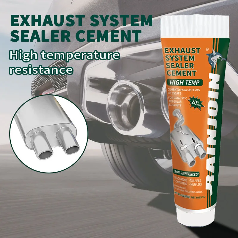 Hochtemperatur-Auspuffrohr-Dichtmasse, Metall-Reparaturkleberpaste für Auto, Motorrad, Auspuffrohr, Schalldämpfer, Automobil-Leckagen, Luftdichtung – Detail 1