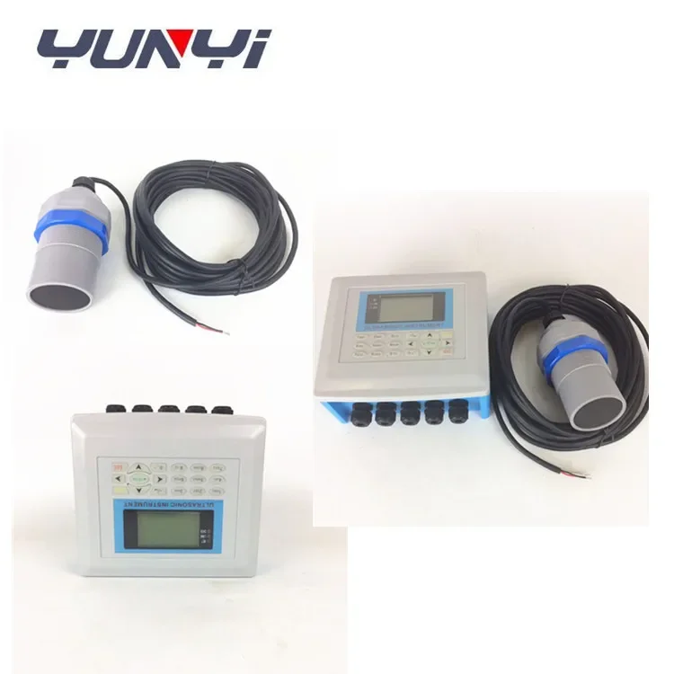 Good Selling Plastic 3 Inch Water Sensor Counter Mass Liquid Flowmeter Fuel Open Channel Ultrasonic Open Channel Flow Meter