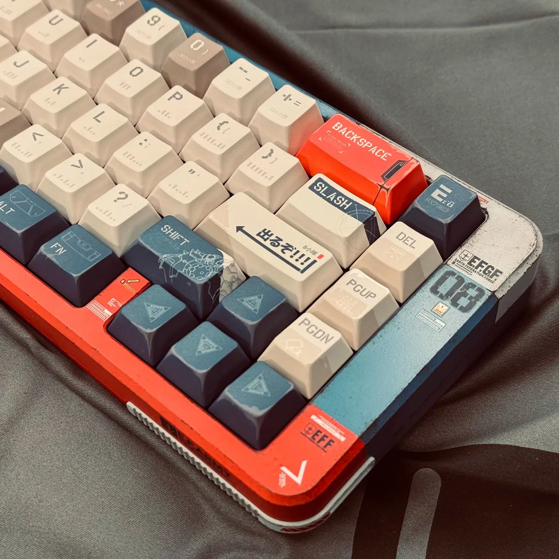 Cool 08Ms Team Keycaps Cherry Wooting Vgn Atk Hi75 Hi8 Old Retro Style 7U/2.25/2.75U Space Bar Alice Layout Keycap