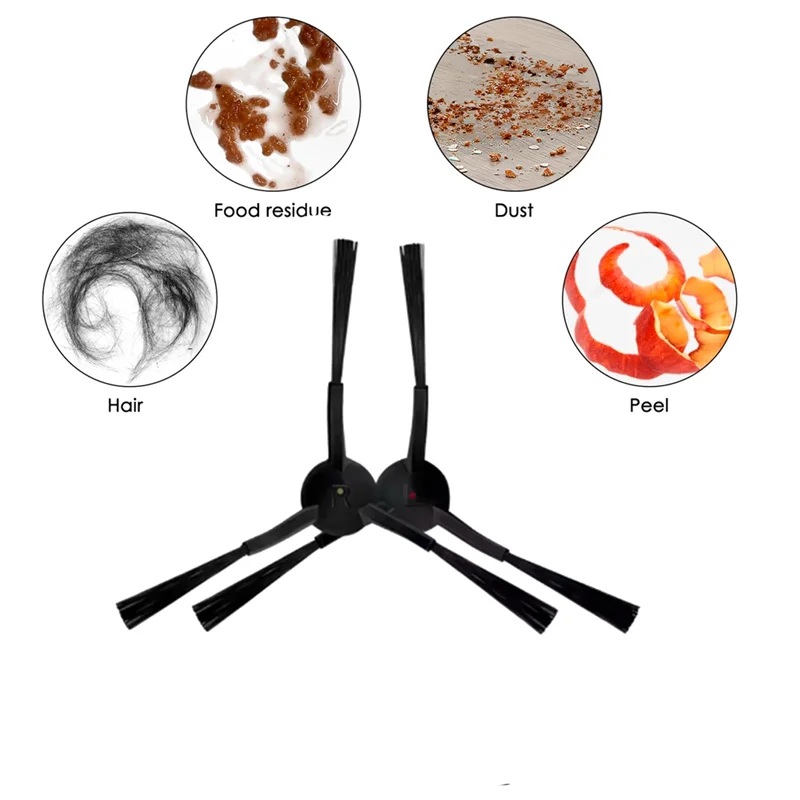 Сменная боковая щетка M17K, 6 шт., аксессуары для подметальных машин Minien MX90 Pro/Selectpro EGR-100, 6 шт.