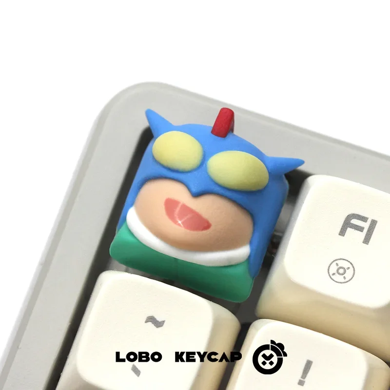 Kawaii Crayon Shin-chan personalizzato Keycap Cartoon Animation Cute Shin-chan Action Kamen tastiera meccanica Keycap