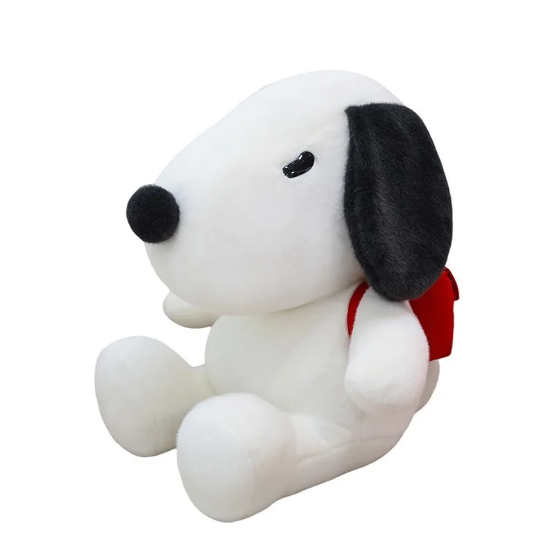 Kawaii Peluche Snoopy Zaino Giocattolo Seduto Cane Farcito Bambola Regalo Di Compleanno Per Bambini Grande Morbido Cuscino Pal per I Bambini Spedizione Gratuita