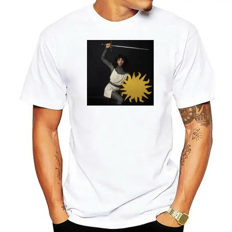 Kate Bush Knight Men's T-Shirt Unisex Printed Custom Design Hand-Painted Clothing Fashionable Casual Wear