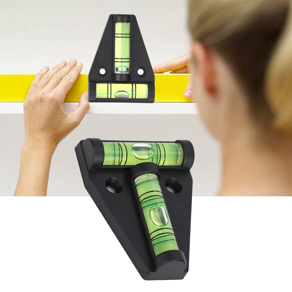 Measurement Instrument T Level Bubble with Installation Hole Measuring Tool for Camera