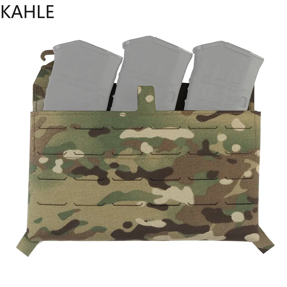 Hunting Airsoft FCPC V5 Vest Panel Accessories Chest Rig Front Flap 5.56 Adapter Vest Front Plate Built-in Magazine Pouch