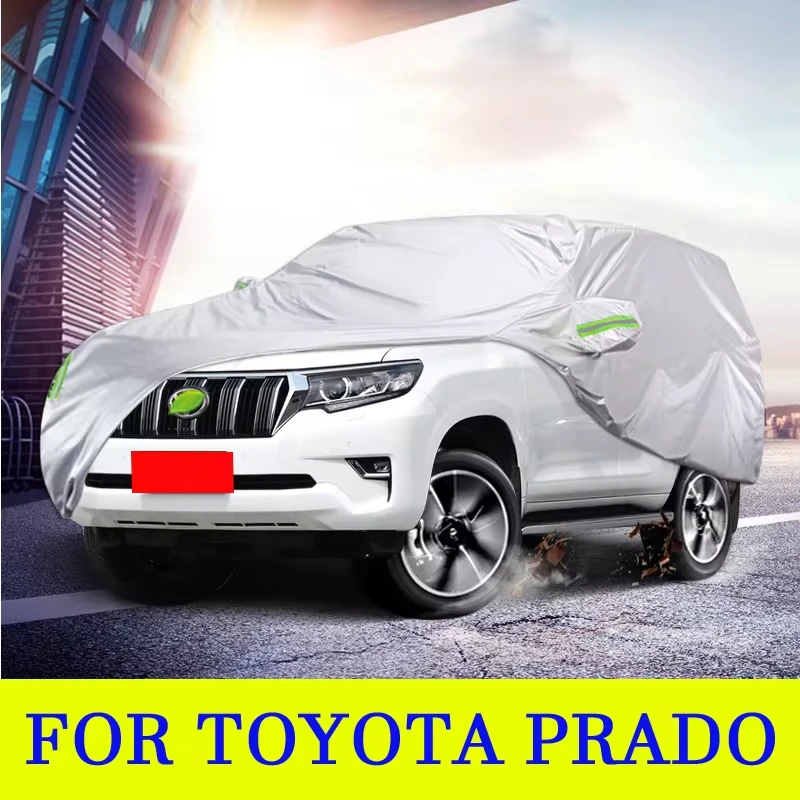 

For Toyota Land Cruiser Prado 150 J15 j12 2010-Present outdoor protection full car covers snow cover sunshade waterproof