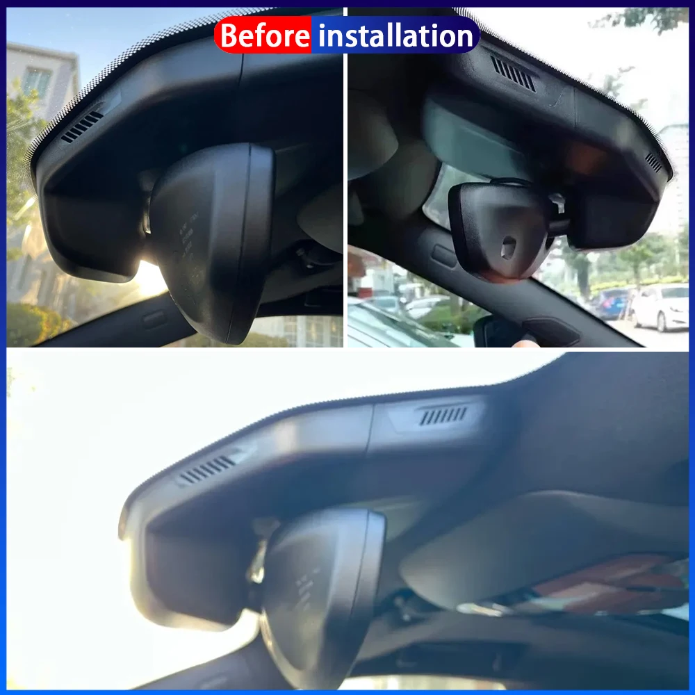 HighCity For Maserati Levante M161 2017 2018 2019 2020 2021 2022 2023 2024 Dash Cam Camera DVR 4K Plug And Play Video Recorder