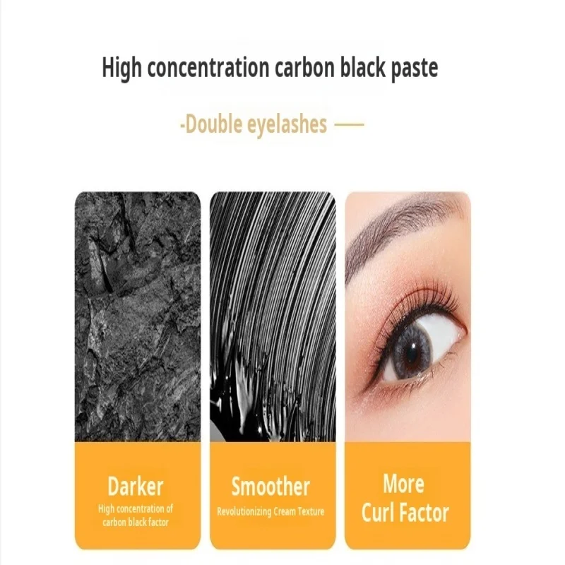 Mascara waterproof non smudging slimming curling thick lengthening styling long-lasting non-removal of makeup mascara