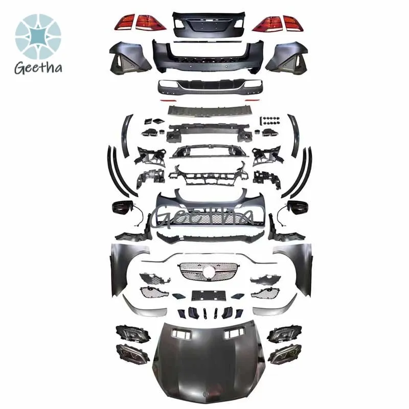 

Hot Selling Car Accessories Led Headlamp Front Bumper Bodykit For Mercedes Benz ML W166 2012-2015 Upgrade GLE W166 AMG Body Kit
