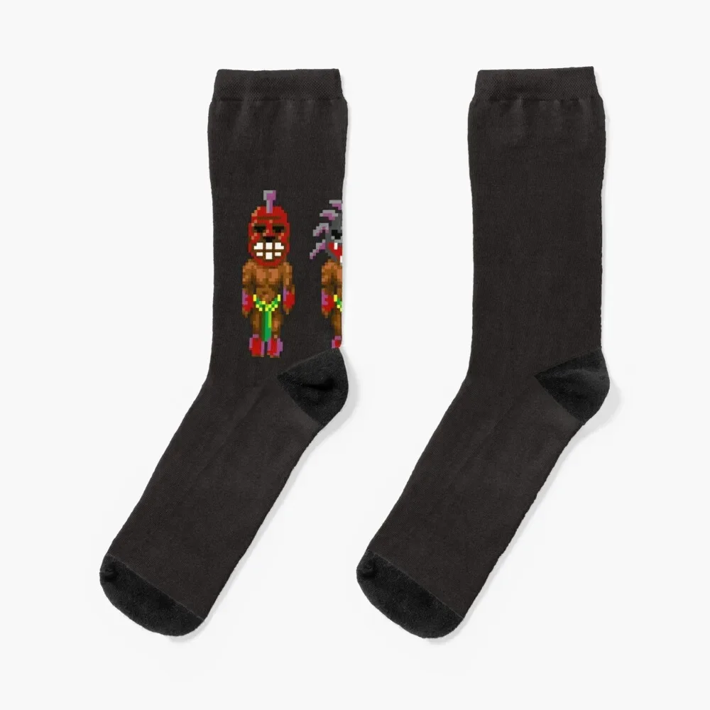 

Monkey Island&x27;s Cannibals (Monkey Island) Sticker Socks new year winter thermal cool hiphop Man Socks Women's