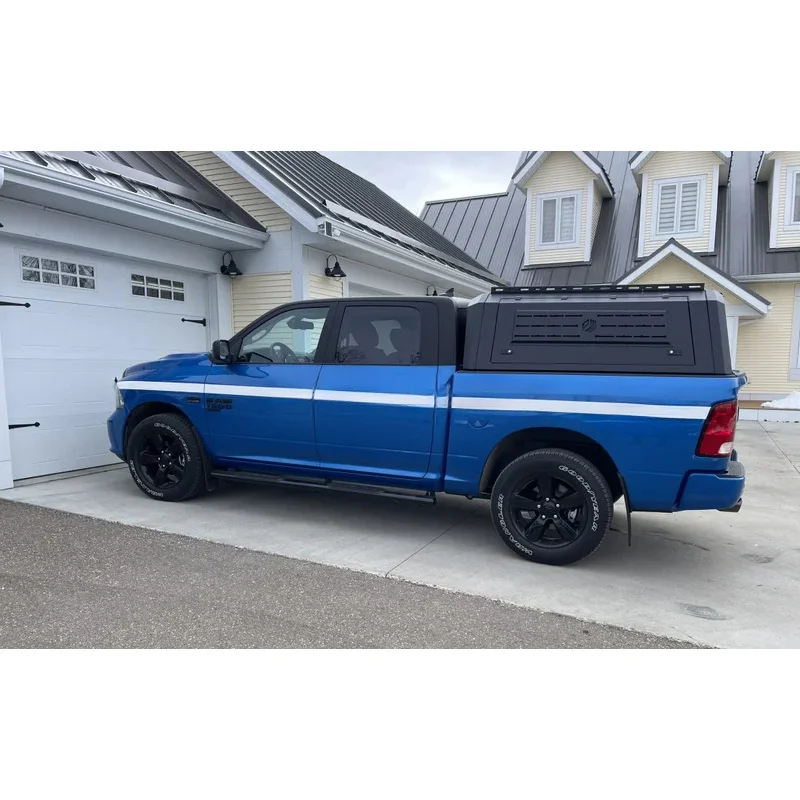 

Hot Selling 4x4 Steel Dual Cab Hardtop Canopy With Windows Universal Pickup Truck Bed Topper Exterior Accessories