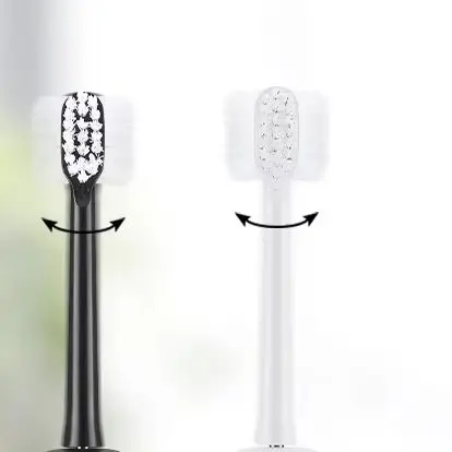 

Электрическая зубная щетка с вибрацией, электрическая зубная щетка с качающейся и вибрацией для взрослых, перезаряжаемая с 4 головками, 5 м