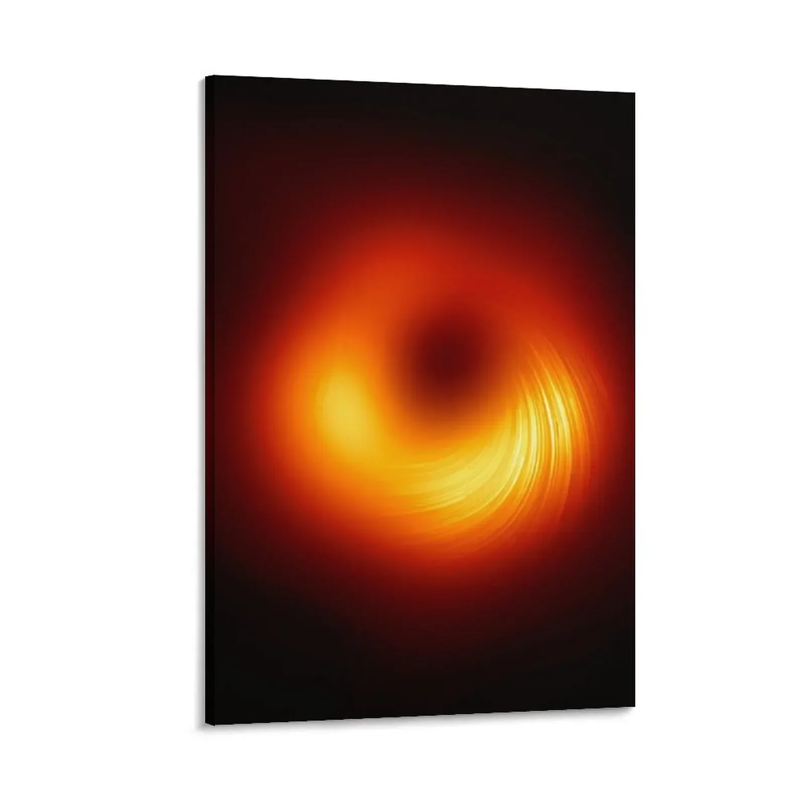 

First Ever Image of a Black Hole in Polarized Light (8K Resolution) Canvas Painting bedroom decor modern home decoration
