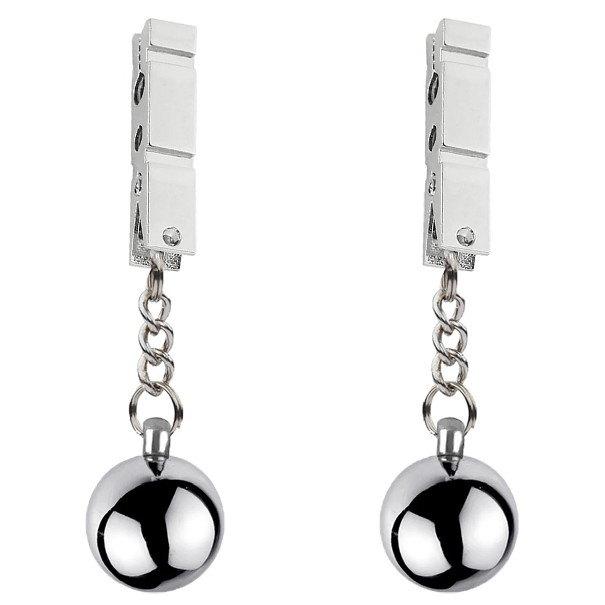 Heavy Nipple Clamp Clips Weight Slave Stimulator Metal Nipple Clips With Ball Weight Breast Bondage Restraint Sex Toy Woman - Image 2