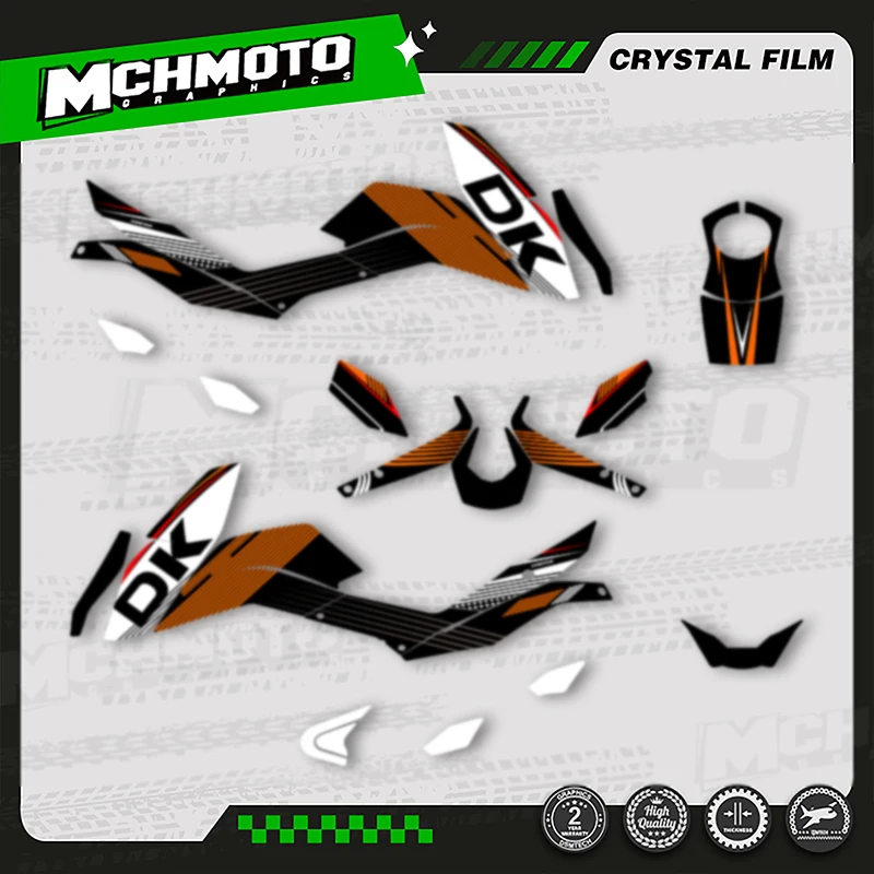 

MCHMFG Full Set Motorcycle Graphics Decals Stickers Kits For KTM Duke 125 200 390 2011 2012 2013 2014 2015 2016