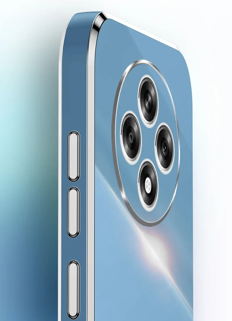 For Reno 12F Case Cover For OPPO Reno 12F 5G High Quality Soft TPU Anti-fingerprint Camera Protection Case Cover