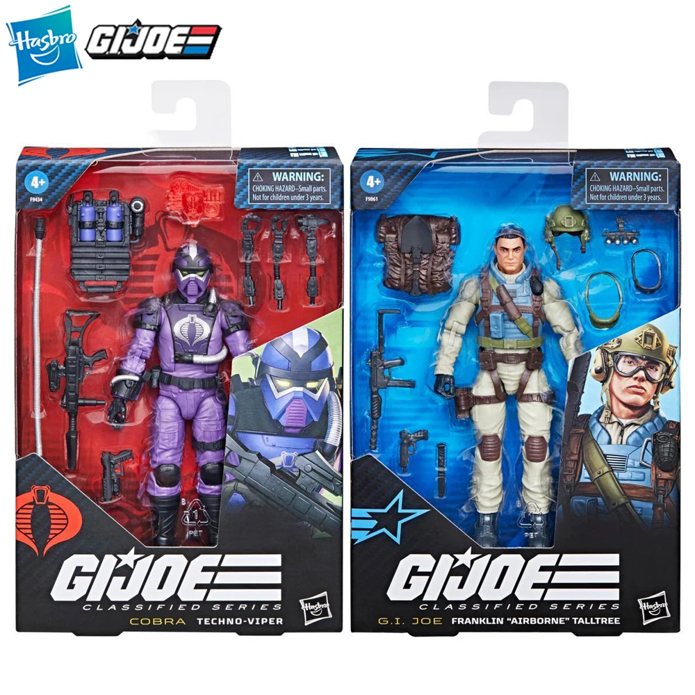 

[В наличии] Hasbro G.I. Джо классифицированная Серия № 115 воздушно-капельница & № 117 технически-Вайпер, красивая модель 15 см, модели игрушек