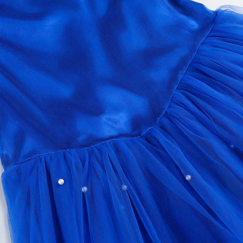 Princess Girls Cinderella Cosplay LED Light Up Dress for Girl Kids Ball Gown Butterfly Carnival Tutu Mesh Clothing for Birthday