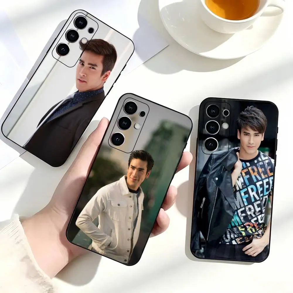 Nadech Kugimiya Thailand Actor Phone Case For Samsung S25,S24,S21,S22,S23,S30,Ultra,S20,Plus,Fe,Soft Silicone Black Cover