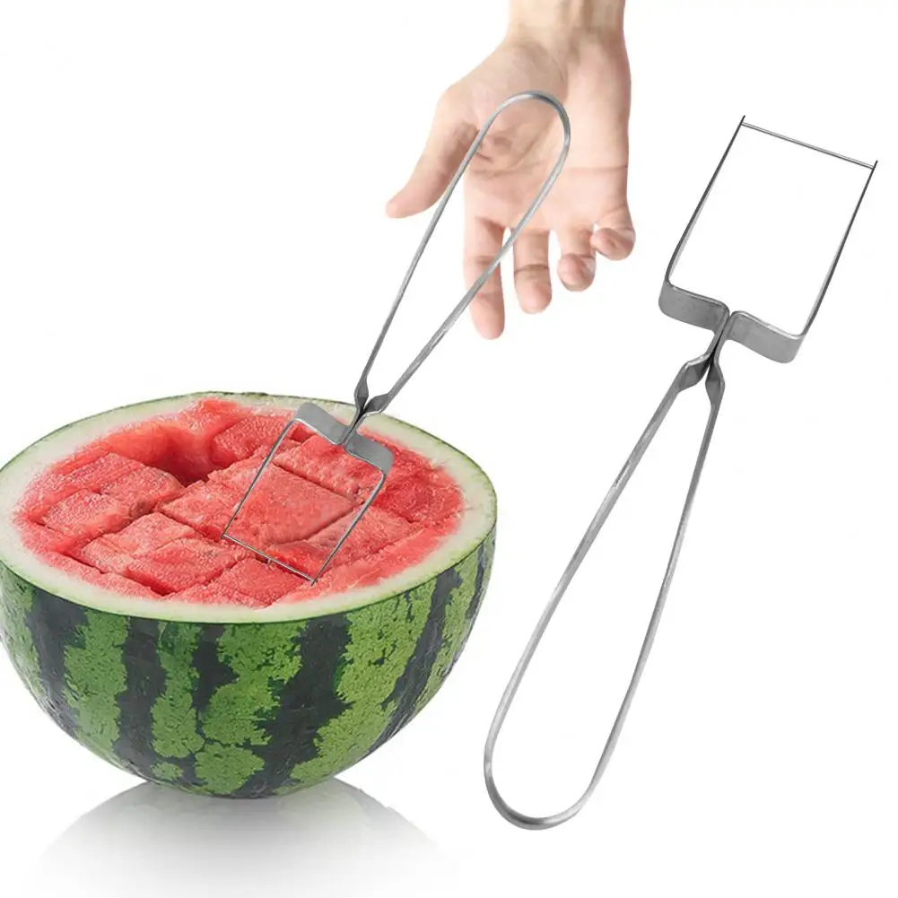 

Watermelon Cutter Watermelon Slicer Stainless Steel Watermelon Windmill Cutter Portable Fruit Slicer for Home Party for Kitchen