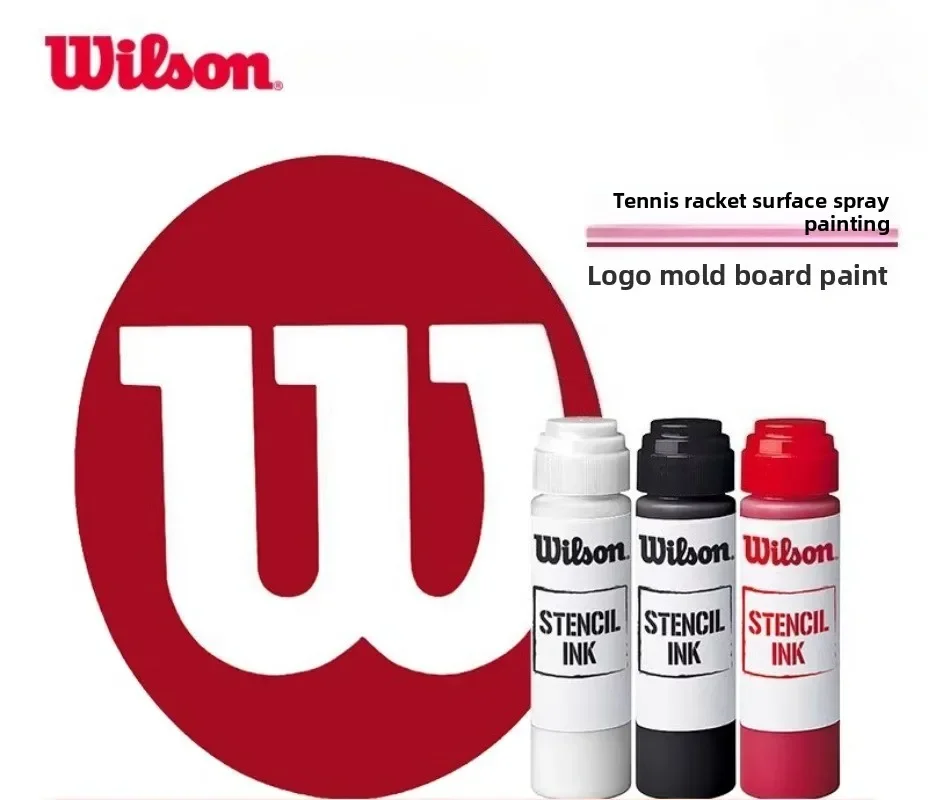 لوحة أقلام شعار مضرب التنس الأصلية لمضارب التنس ملحقات استنسل كرة الريشة Y V