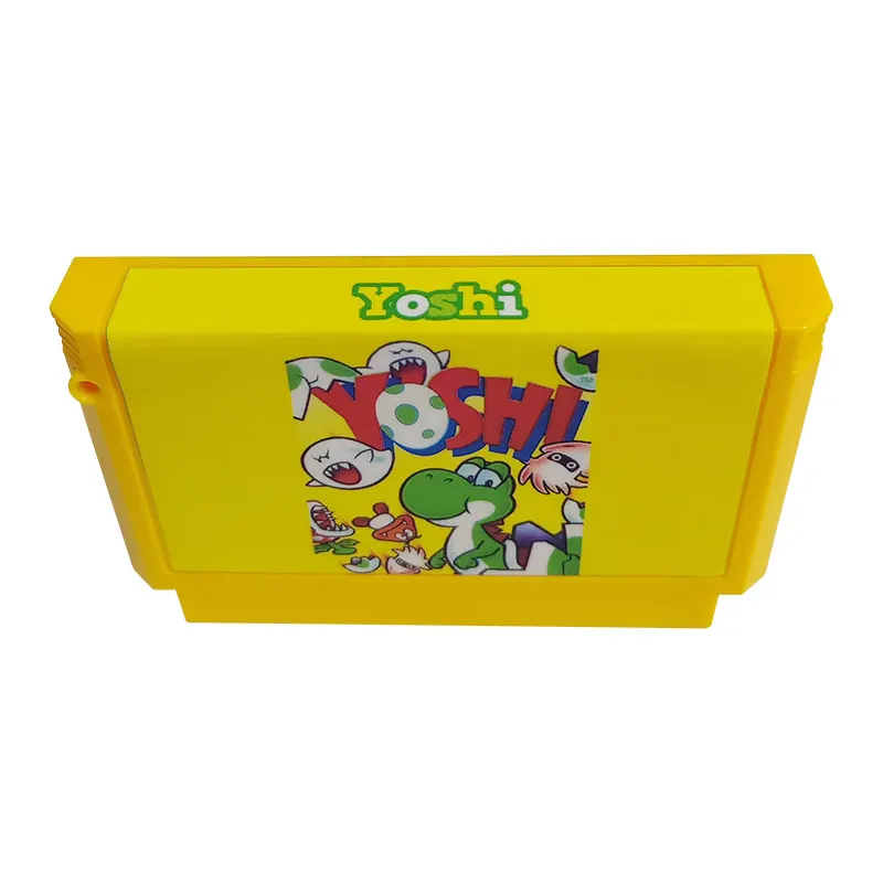Yoshi NES 8 Bit 60 Pins FC Game Cartridge
