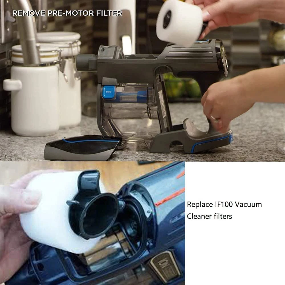 استبدال فلتر ساخن متوافق مع مكانس Shark IF200UK DuoClean IONFlex IF200 IF150 IF160 IF170 IF250 IF100 IF201 IF202