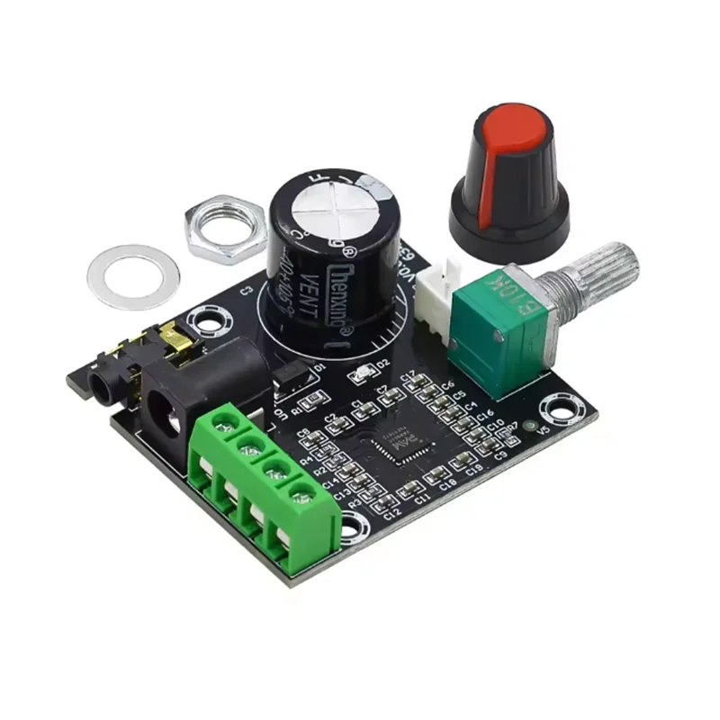 PAM8610 dual channel 12V HD power amplifier board Pure digital power amplifier 15W*2 power amplifier module PAM8610