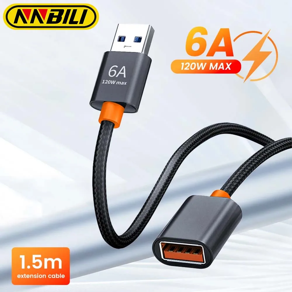 Удлинительный Кабель USB 3,0/2,0 от nnрей, штекер-гнездо, Удлинительный кабель, быстрая скорость USB 3,0/удлинитель для ноутбука, ПК, удлинитель USB 3,0