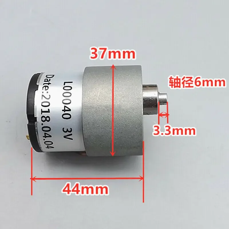 Gear Motor DC 3V-5V 260RPM-430RPM CW CCW Forward Reverse Large Torque Full Metal Gearbox Geared Motor Speed Reducer  Robot
