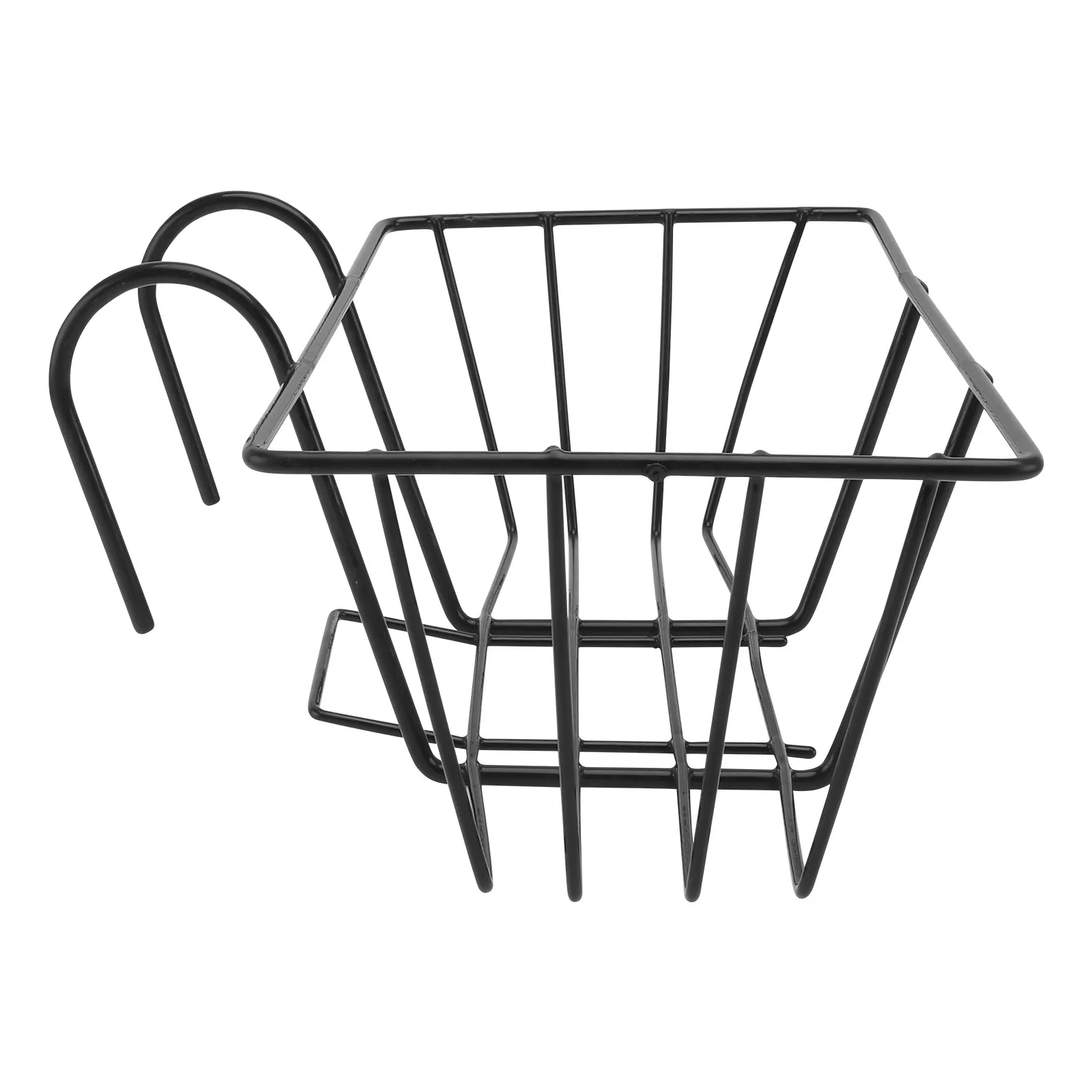 1Pcs Rustproof Iron Flowerpot Holder Hanging Plant Rack Decorative Railing Plant Stand Vertical Garden Bonsai Shelf