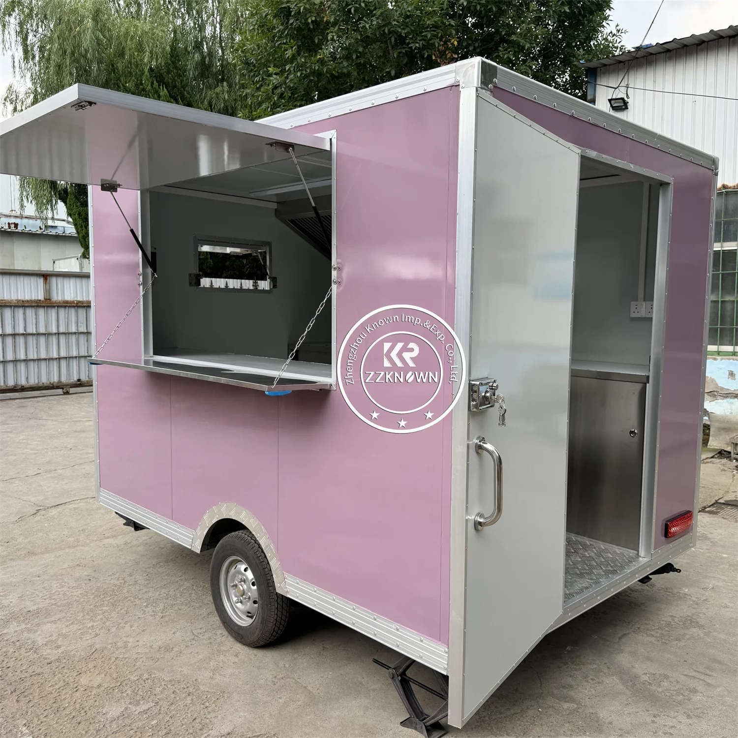 Мобильный уличный кафе-прицеп – обзор и цена Coffee Shop Equipment