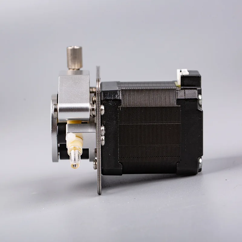 Stepping peristaltic pump, high-precision self-priming, stainless steel silent circulation pump for conveying viscous fluid