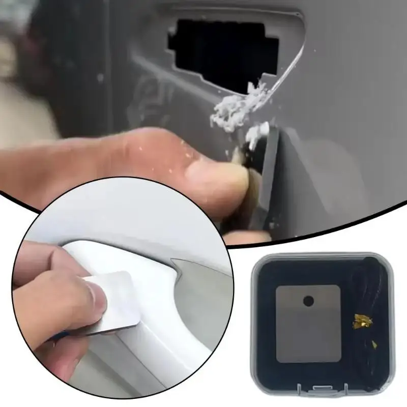Denibbing Cemented Carbide Scraper Car Polishing Point Repair Super Hard Surface Remove Sagging Stains Paint Tool