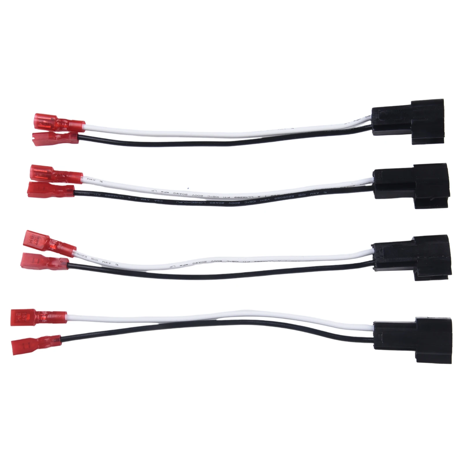 4pcs Car Speaker Connector Harness Wires Adapter For Ford F-150 72-5600 1999-2014 Connects Aftermarket Speakers To The Factory S