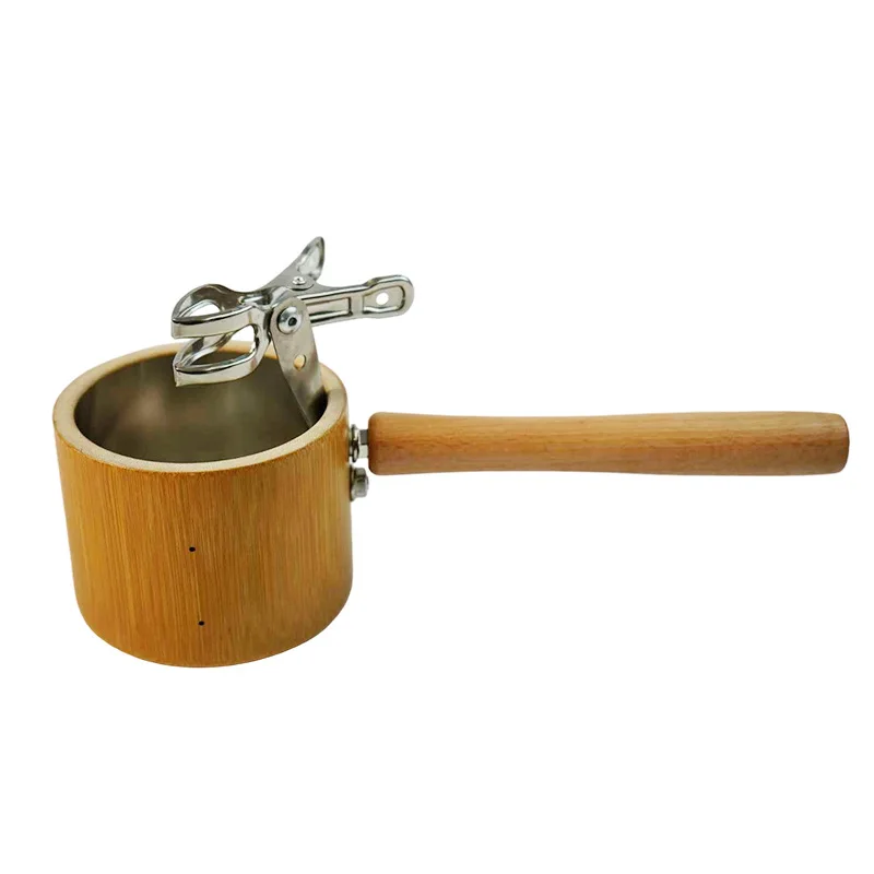 Handheld Hanging  Box Thickened  Stick Holder Household Anti Scalding Bamboo Rack Equipment Wholesale