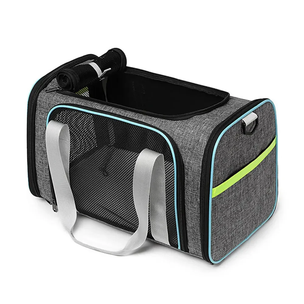 

Cat Dog Foldable Carriers Bags Pet Portable Transport Bag Handbag Cats Breathable Foldable Outgoing Travel Bag Pet Supplies