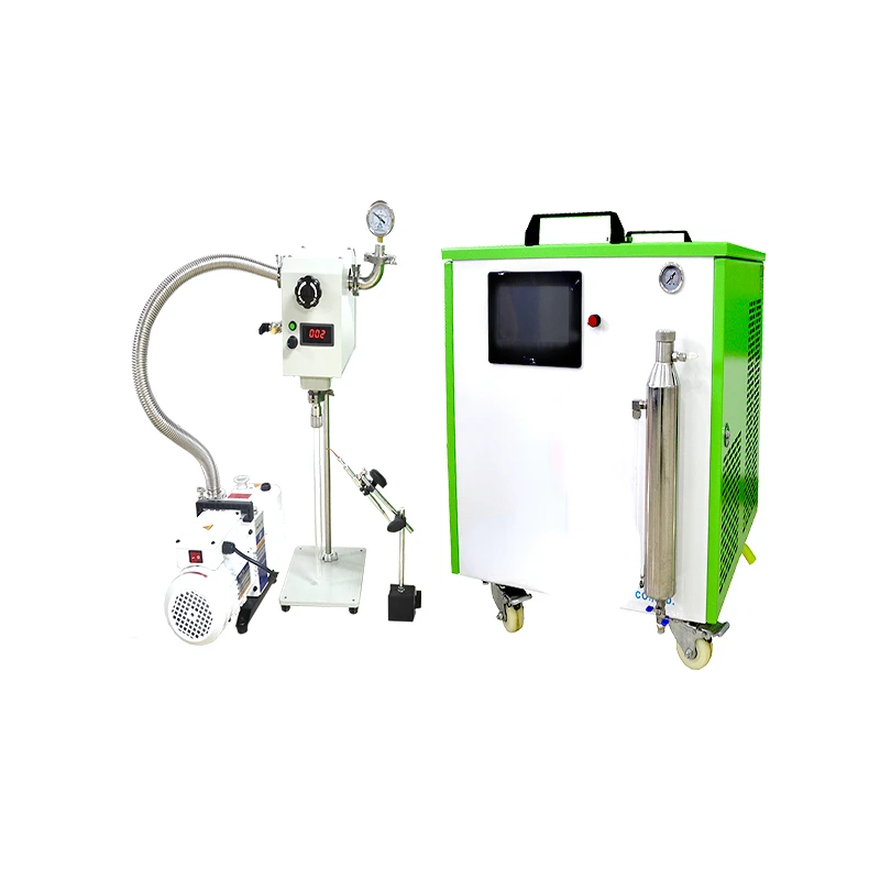 Machine de scellement de tubes en verre dans un laboratoire de recherche