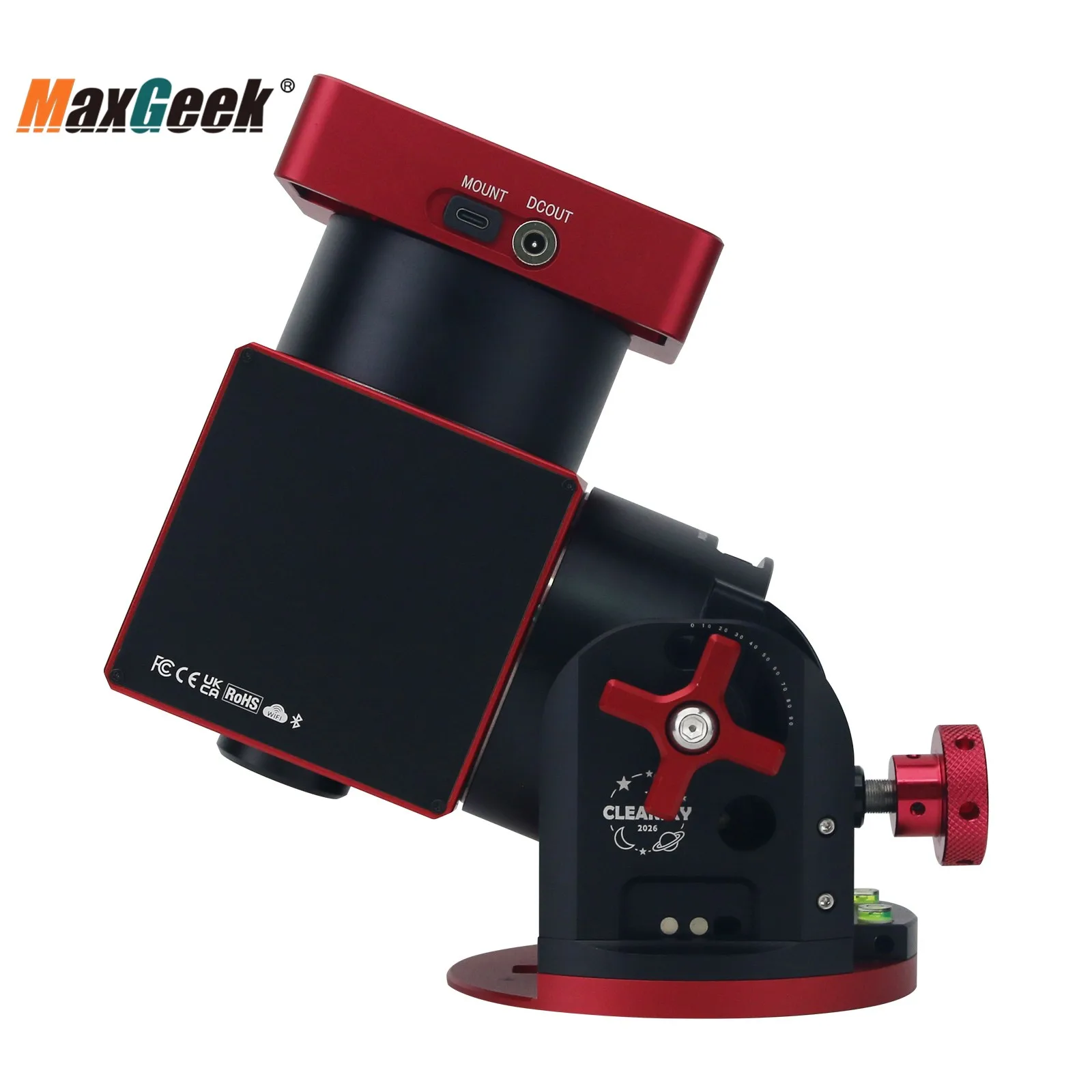 teseek ClearSky ST20 Harmonic Equatorial Mount Theodolite Patent Mechanical Limit Function（Mechanical/Electronic Home Version)